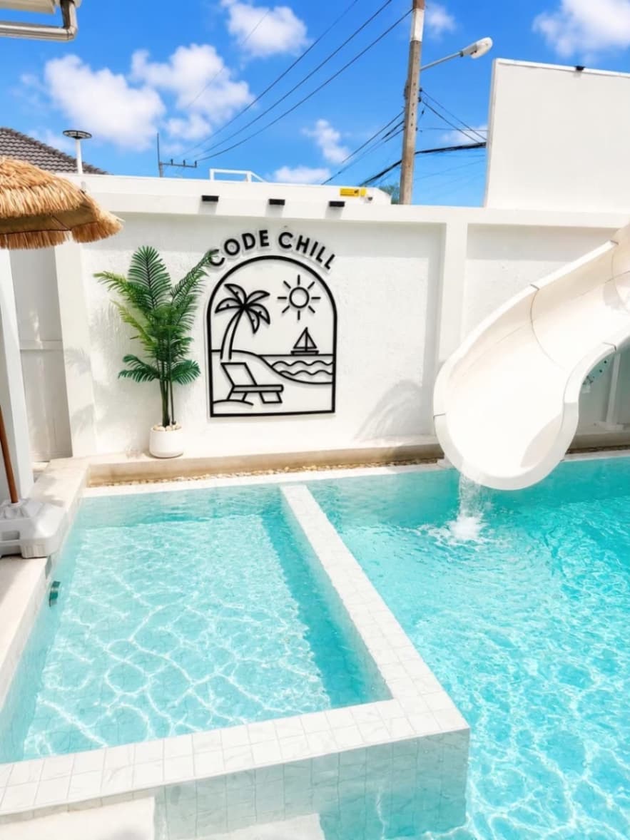 Code Chill villa exterior in Chon Buri, Huay Yai, photo 9