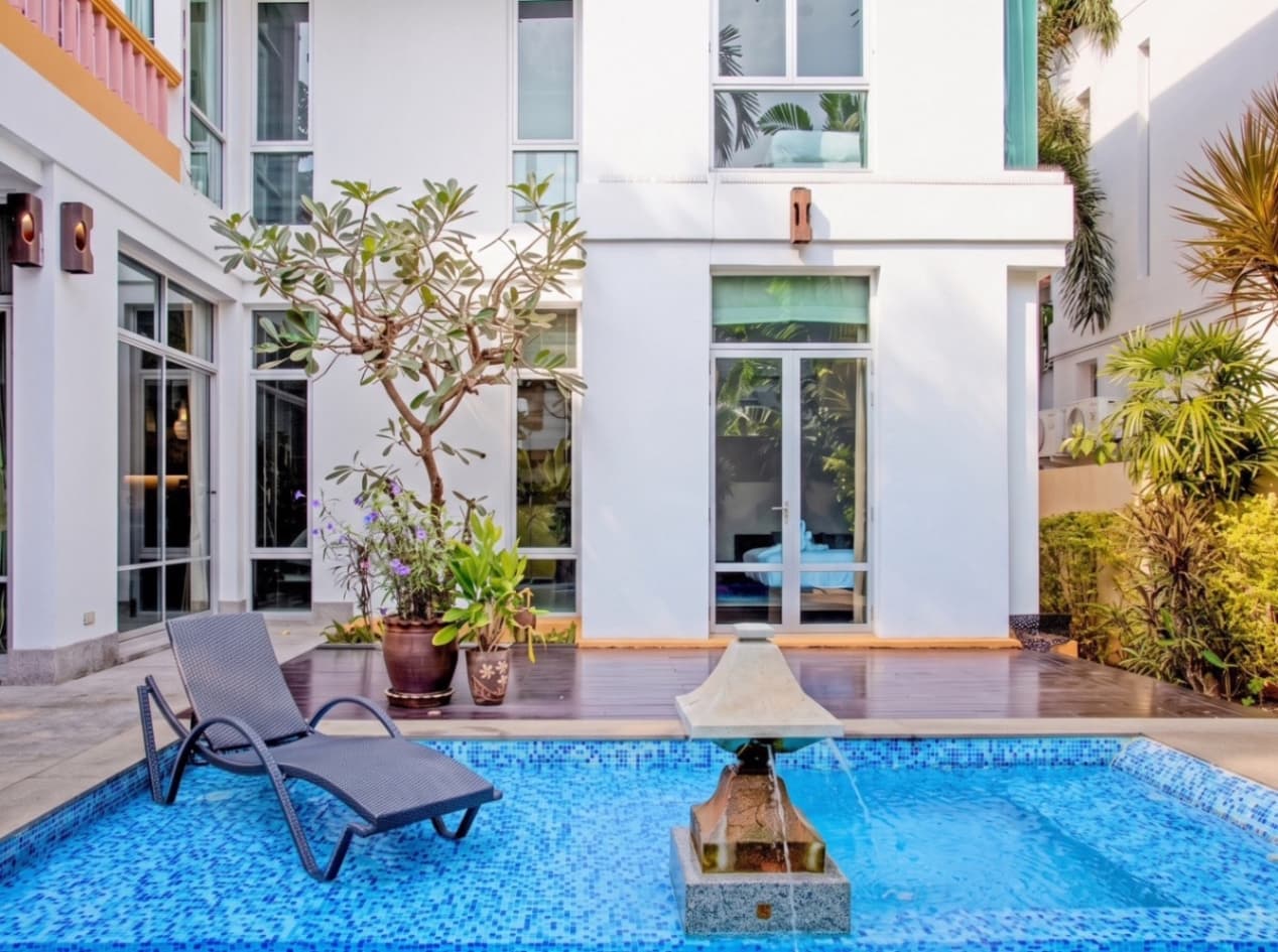 Sunny Villa บริเวณภายนอก ชลบุรี, จอมเทียน รูปที่ 5