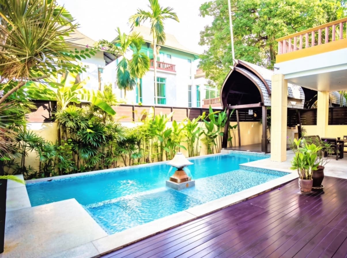 Sunny Villa บริเวณภายนอก ชลบุรี, จอมเทียน รูปที่ 2