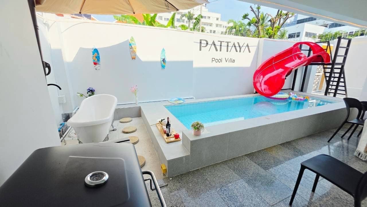 Pattaya pool villa exterior in Chon Buri, Jomtien, photo 5