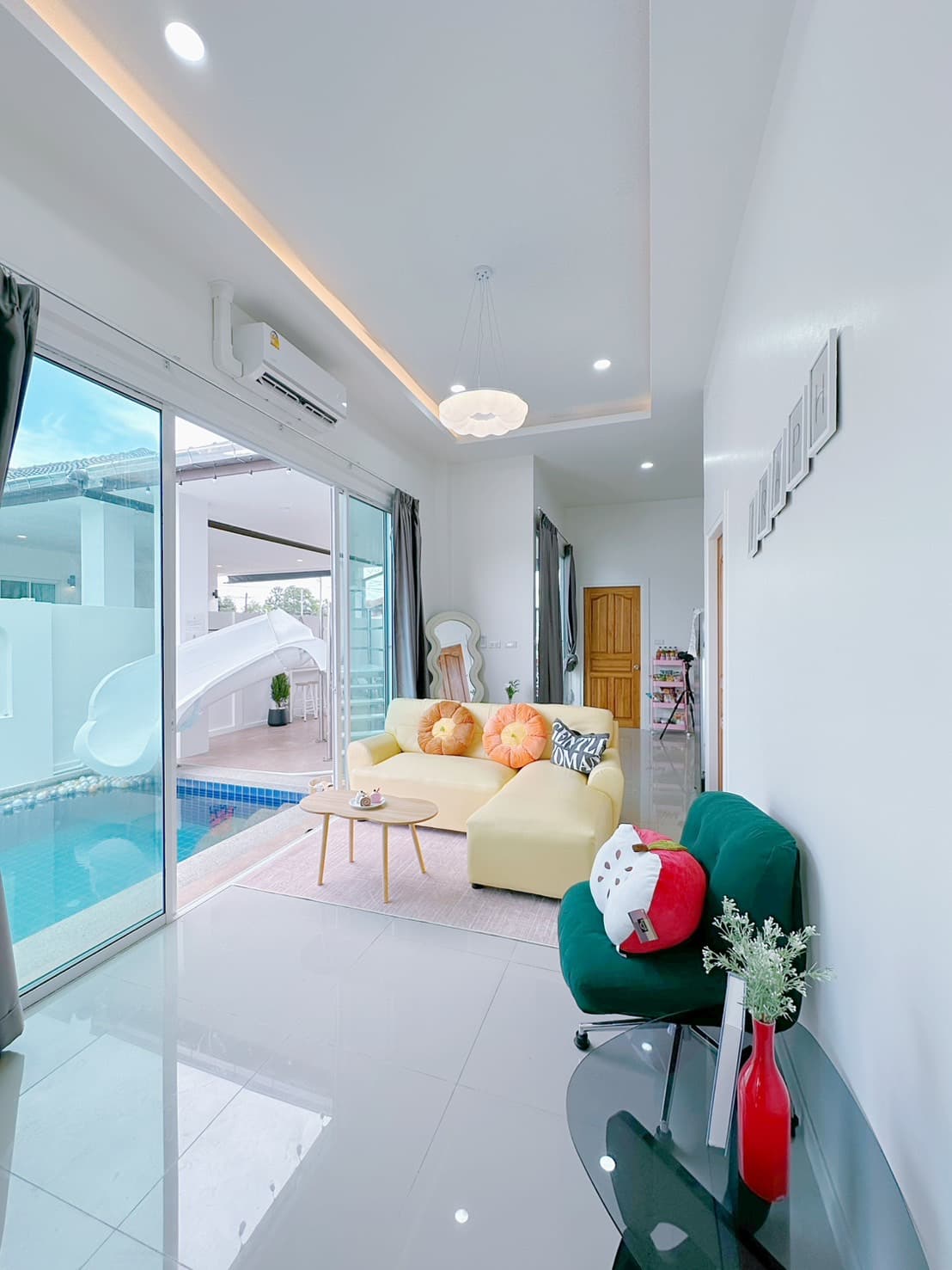 Graph Pool Villa บริเวณภายนอก ชลบุรี, ห้วยใหญ่ รูปที่ 8
