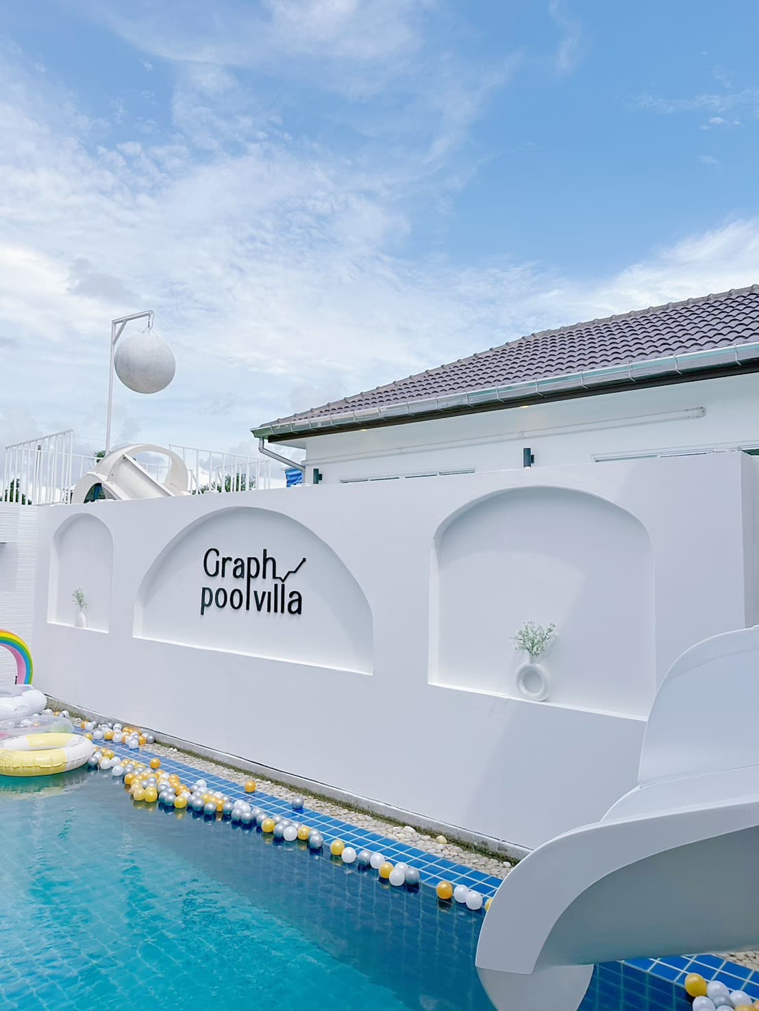 Graph Pool Villa บริเวณภายนอก ชลบุรี, ห้วยใหญ่ รูปที่ 10