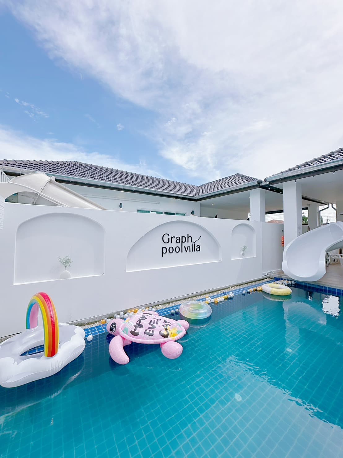 Graph Pool Villa บริเวณภายนอก ชลบุรี, ห้วยใหญ่ รูปที่ 11