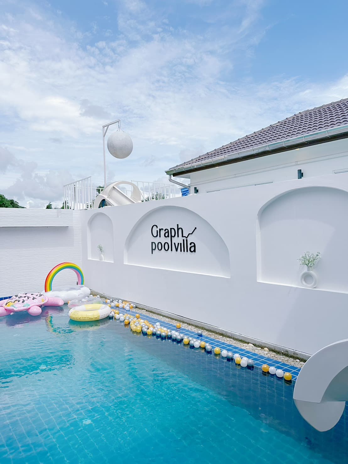 Graph Pool Villa บริเวณภายนอก ชลบุรี, ห้วยใหญ่ รูปที่ 12