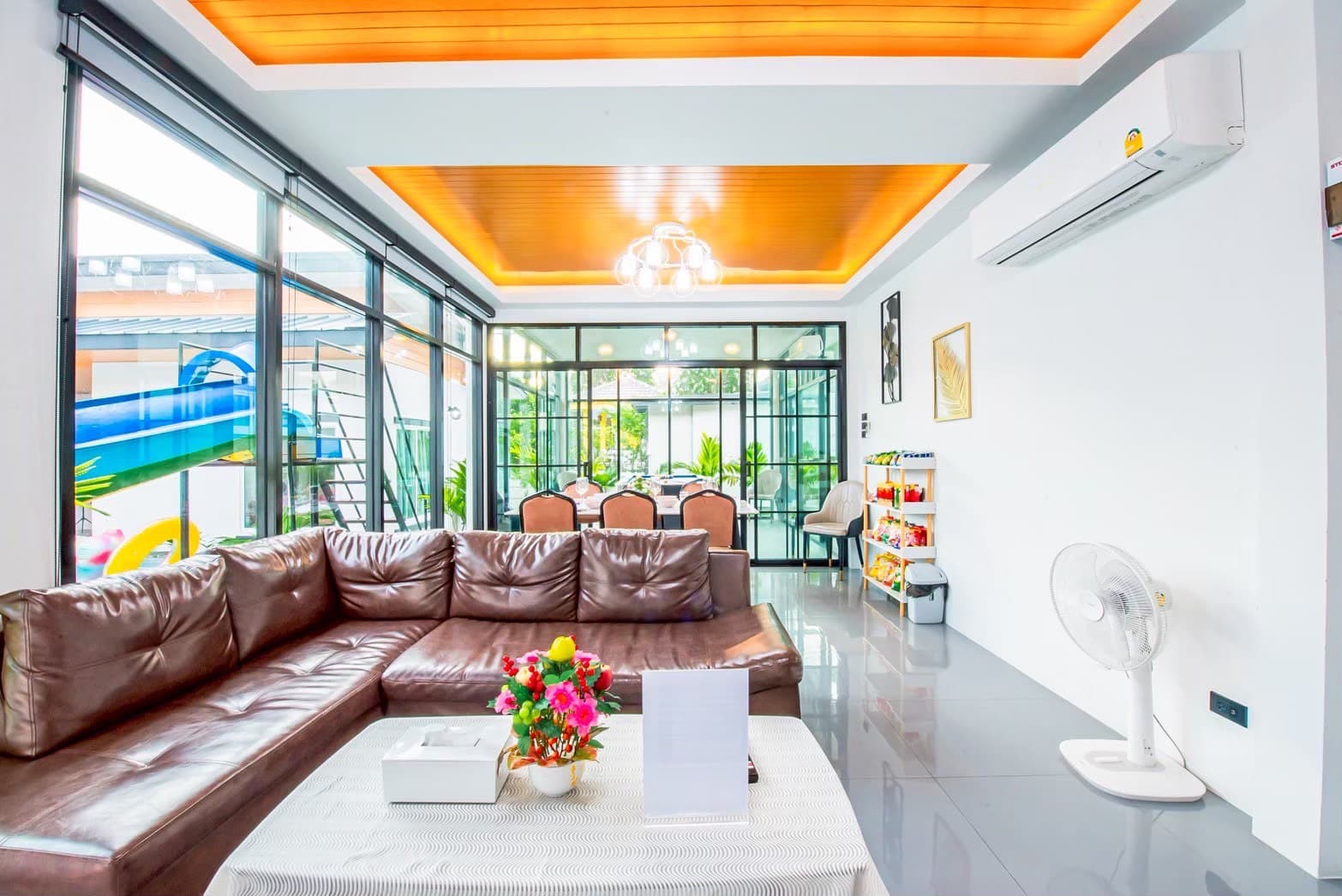 Crop house pool villa บริเวณภายนอก ชลบุรี, ห้วยใหญ่ รูปที่ 9
