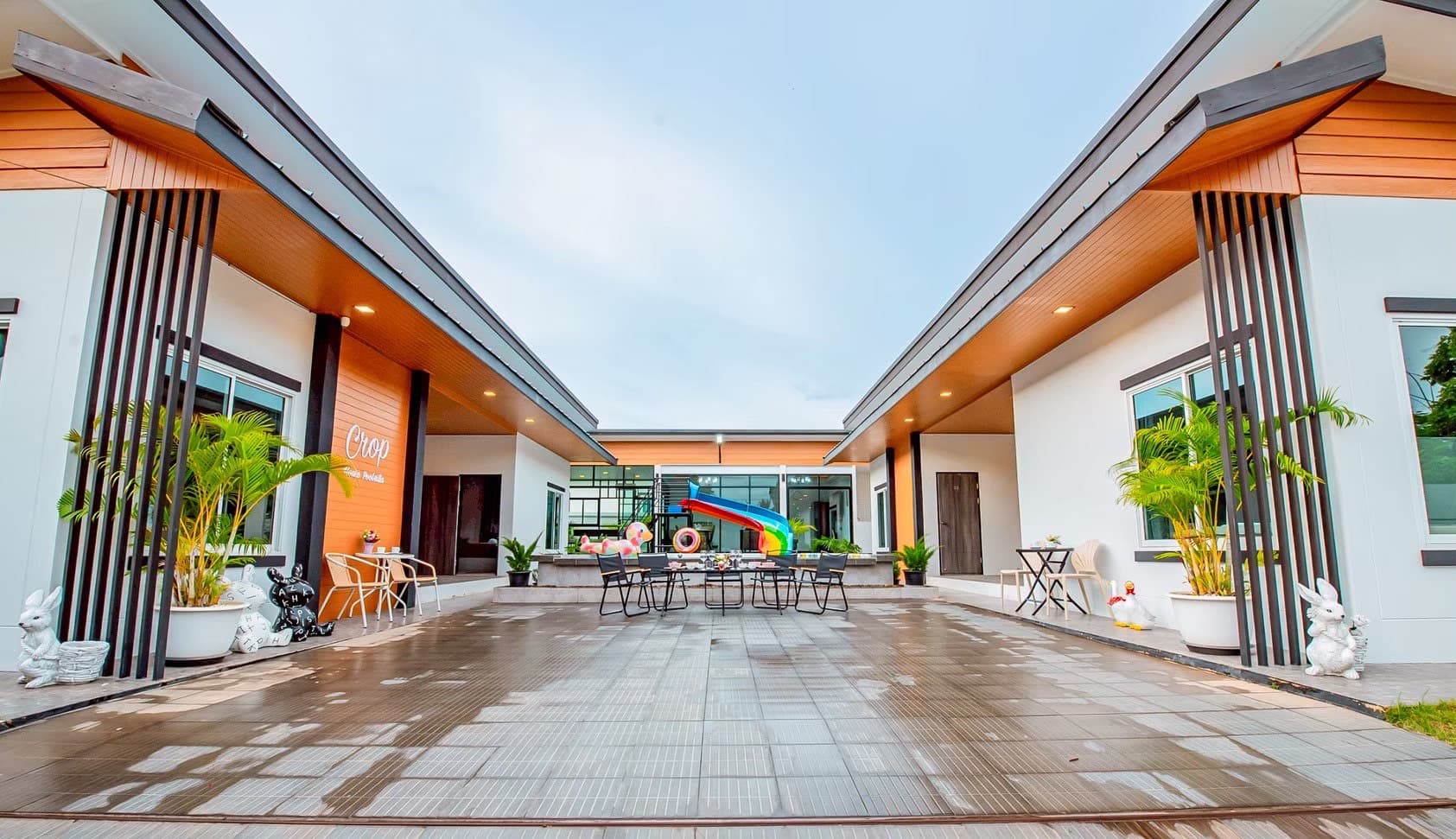 Crop house pool villa บริเวณภายนอก ชลบุรี, ห้วยใหญ่ รูปที่ 14