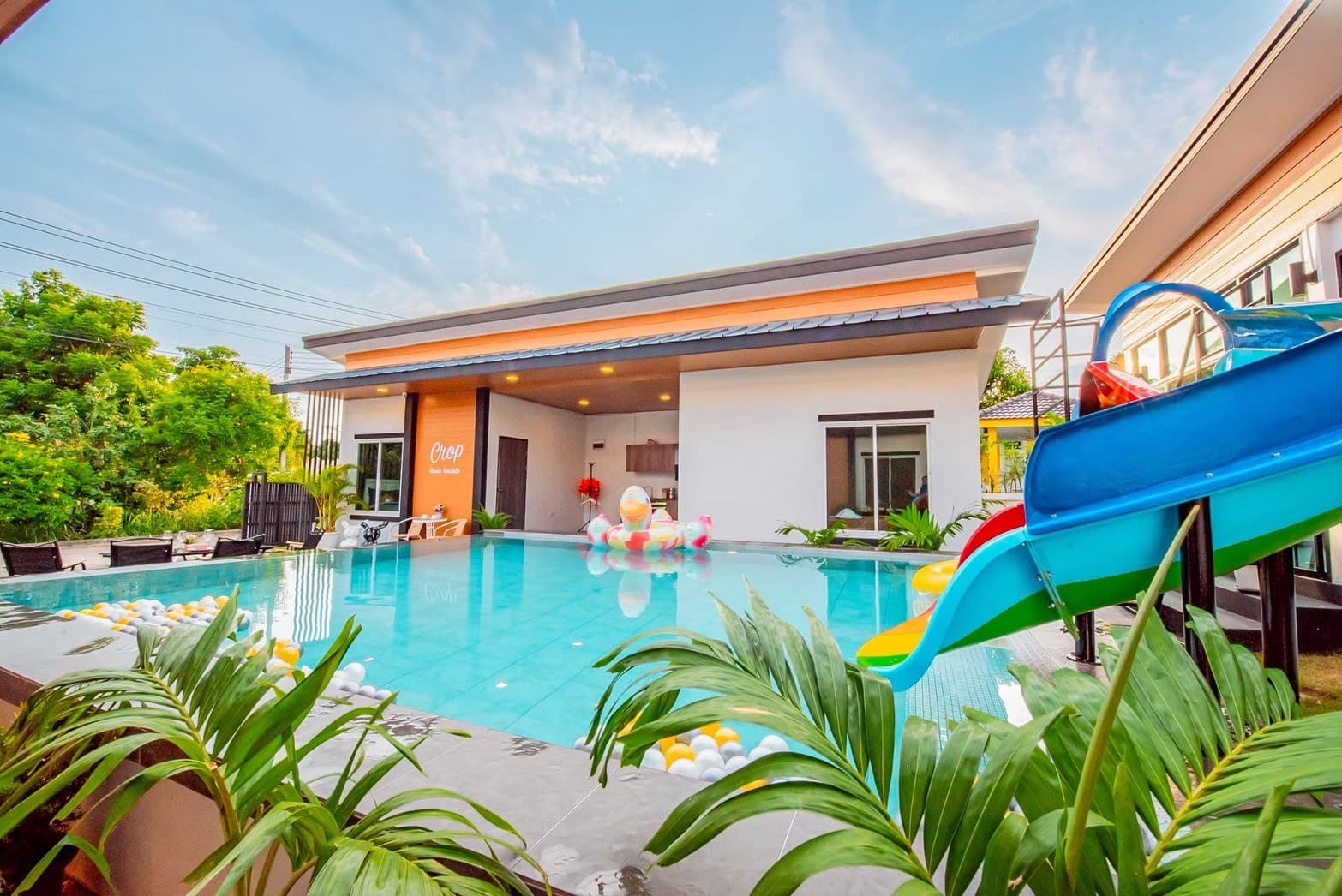 Crop house pool villa บริเวณภายนอก ชลบุรี, ห้วยใหญ่ รูปที่ 17