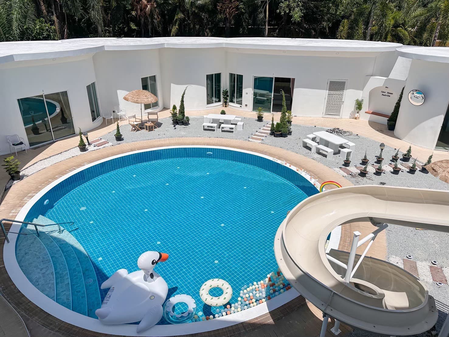 Cave Pool Villa บริเวณภายนอก ชลบุรี, บางละมุง รูปที่ 6