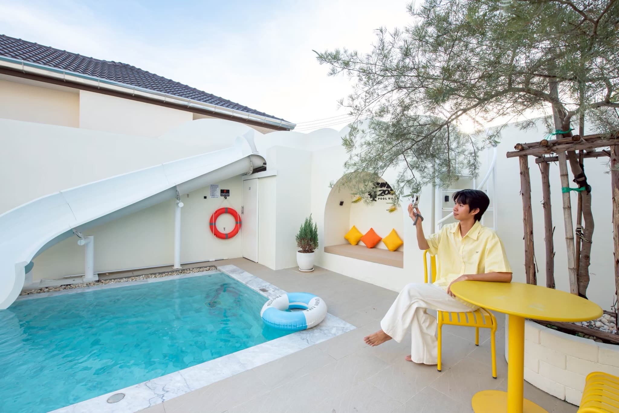 Sun&Zone1 Pool villa บริเวณภายนอก ชลบุรี, ห้วยใหญ่ รูปที่ 9