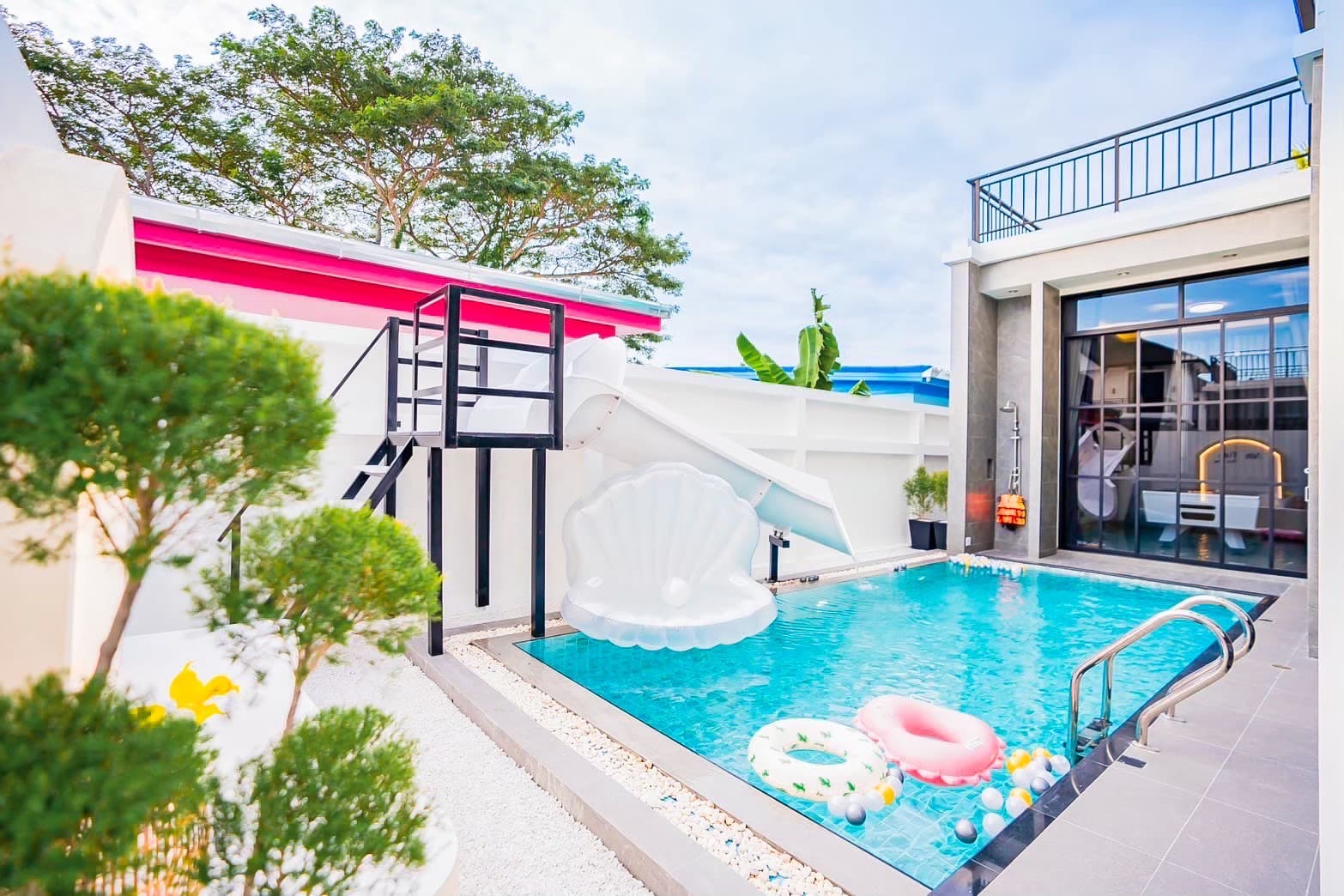 Cayla Pool Villa บริเวณภายนอก ชลบุรี, ห้วยใหญ่ รูปที่ 4