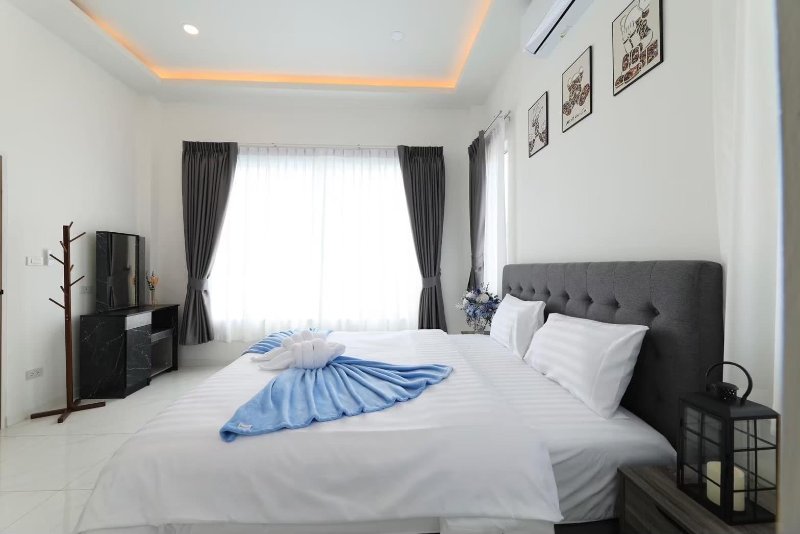Ashy pool villa exterior in Chon Buri, Huay Yai, photo 1