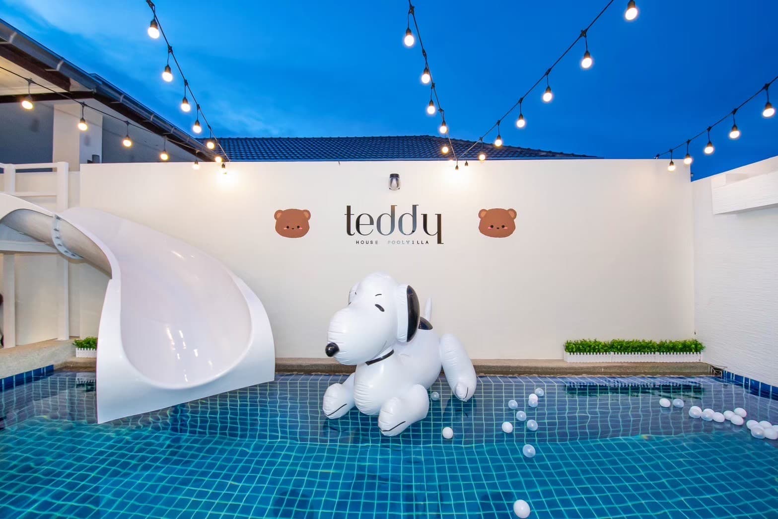 Teddy house pool villa บริเวณภายนอก ชลบุรี, ห้วยใหญ่ รูปที่ 1