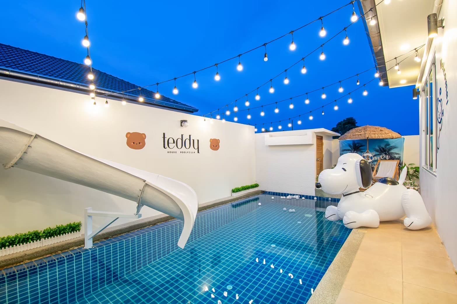 Teddy house pool villa บริเวณภายนอก ชลบุรี, ห้วยใหญ่ รูปที่ 3