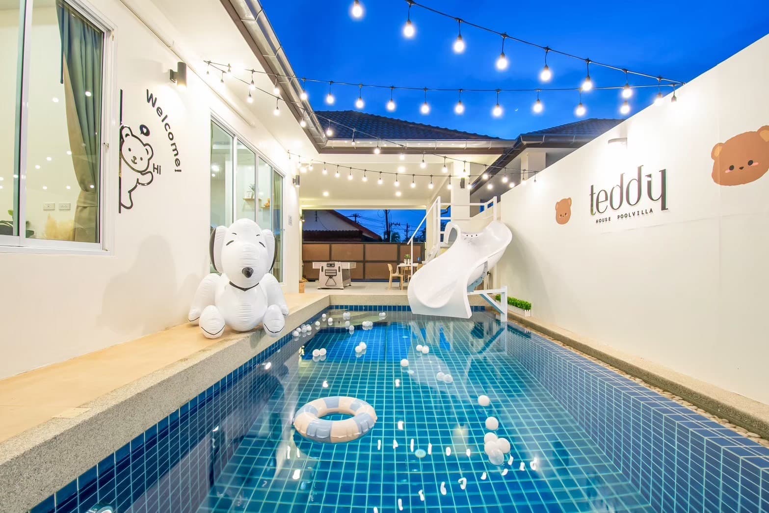 Teddy house pool villa บริเวณภายนอก ชลบุรี, ห้วยใหญ่ รูปที่ 6