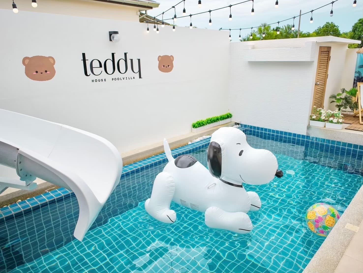 Teddy house pool villa บริเวณภายนอก ชลบุรี, ห้วยใหญ่ รูปที่ 11