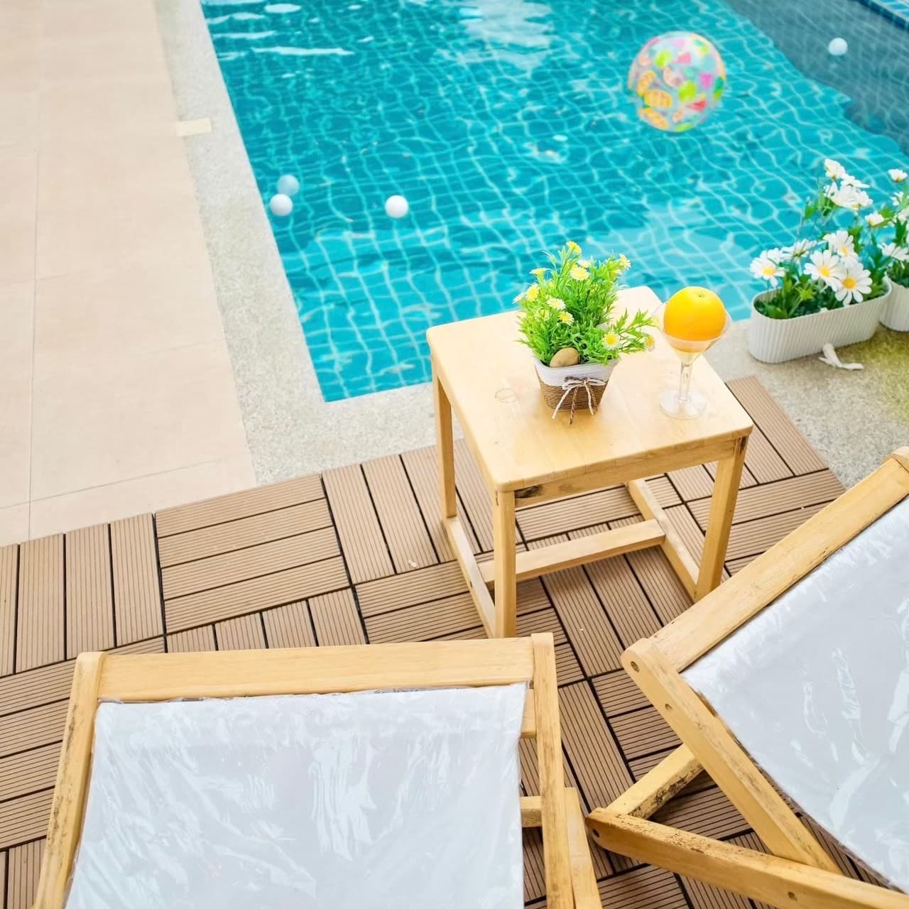 Teddy house pool villa บริเวณภายนอก ชลบุรี, ห้วยใหญ่ รูปที่ 14