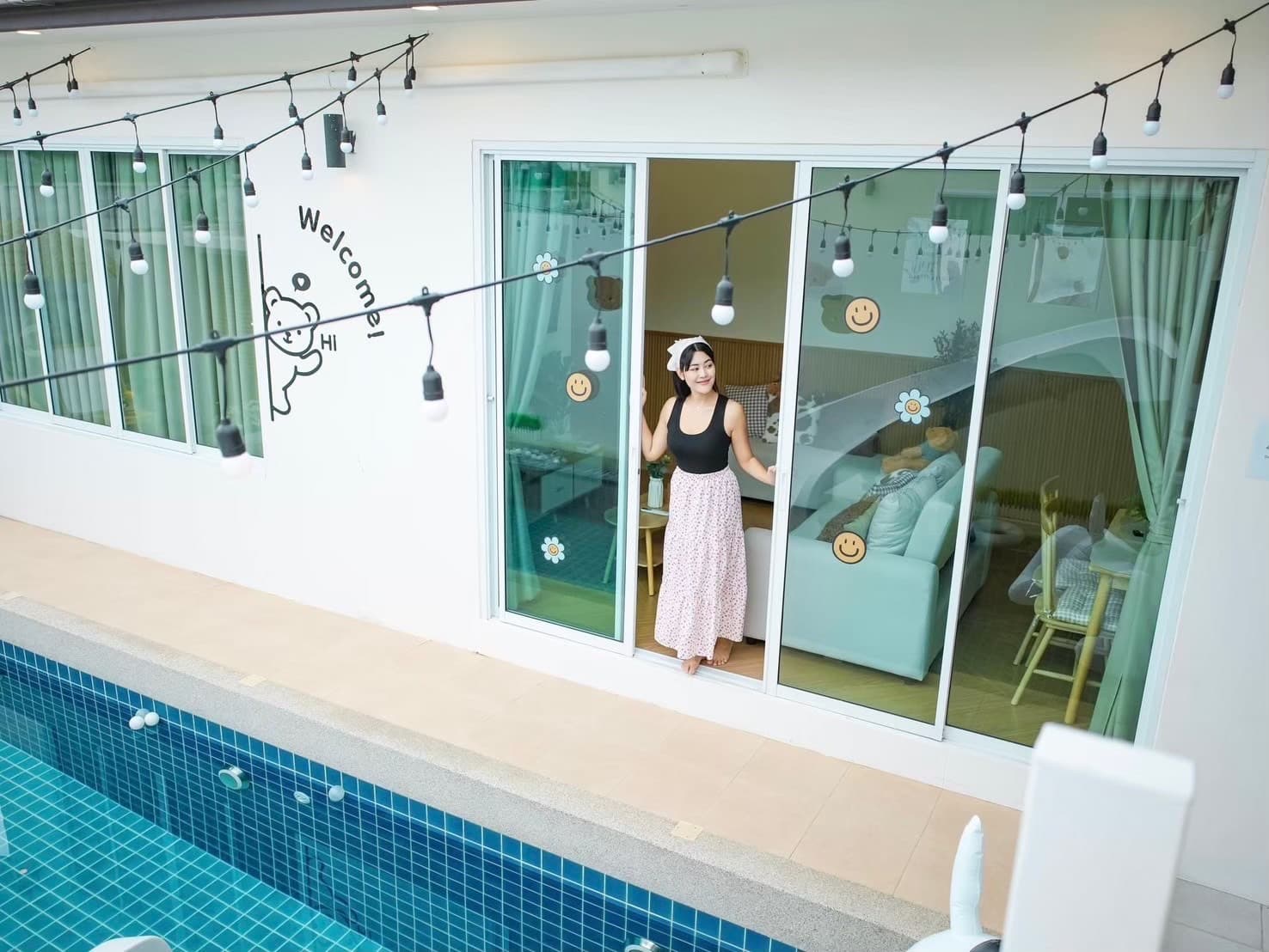 Teddy house pool villa บริเวณภายนอก ชลบุรี, ห้วยใหญ่ รูปที่ 23