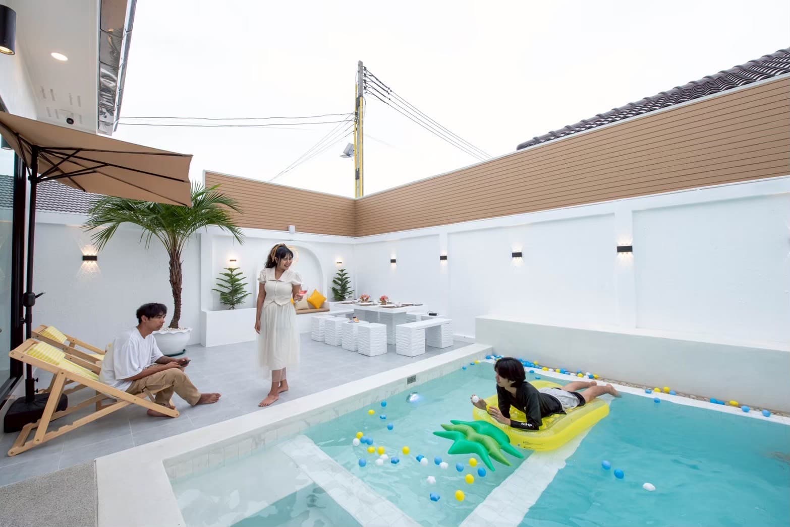 Wasan3 pool Villa บริเวณภายนอก ชลบุรี, ห้วยใหญ่ รูปที่ 4