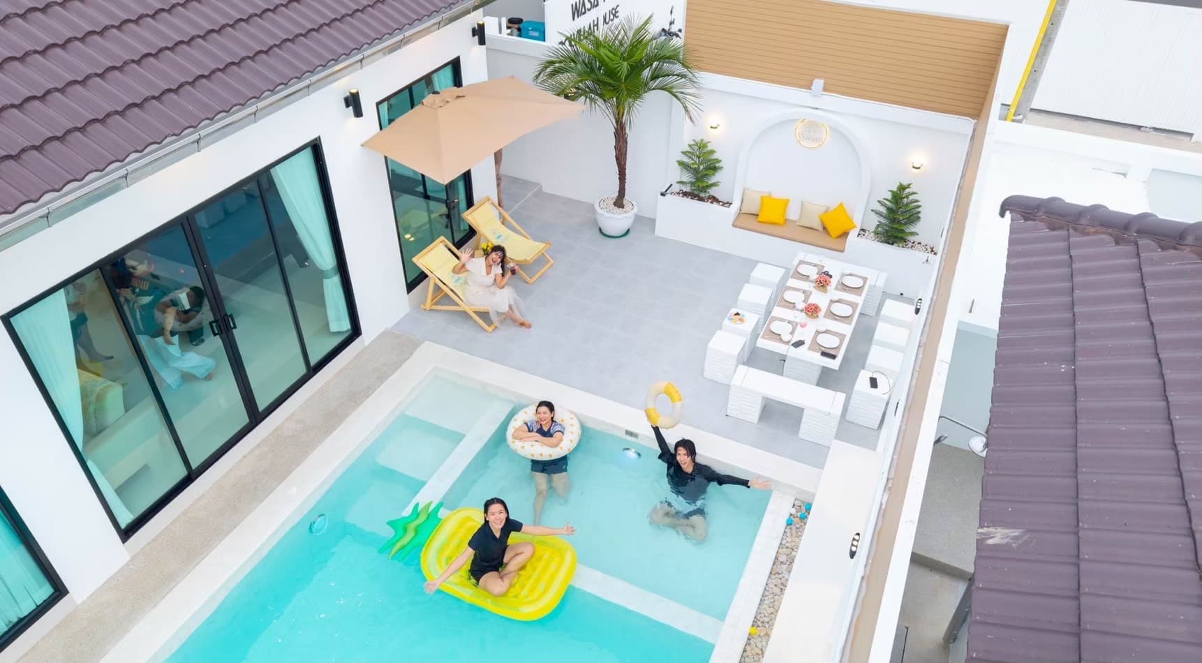 Wasan3 pool Villa บริเวณภายนอก ชลบุรี, ห้วยใหญ่ รูปที่ 18
