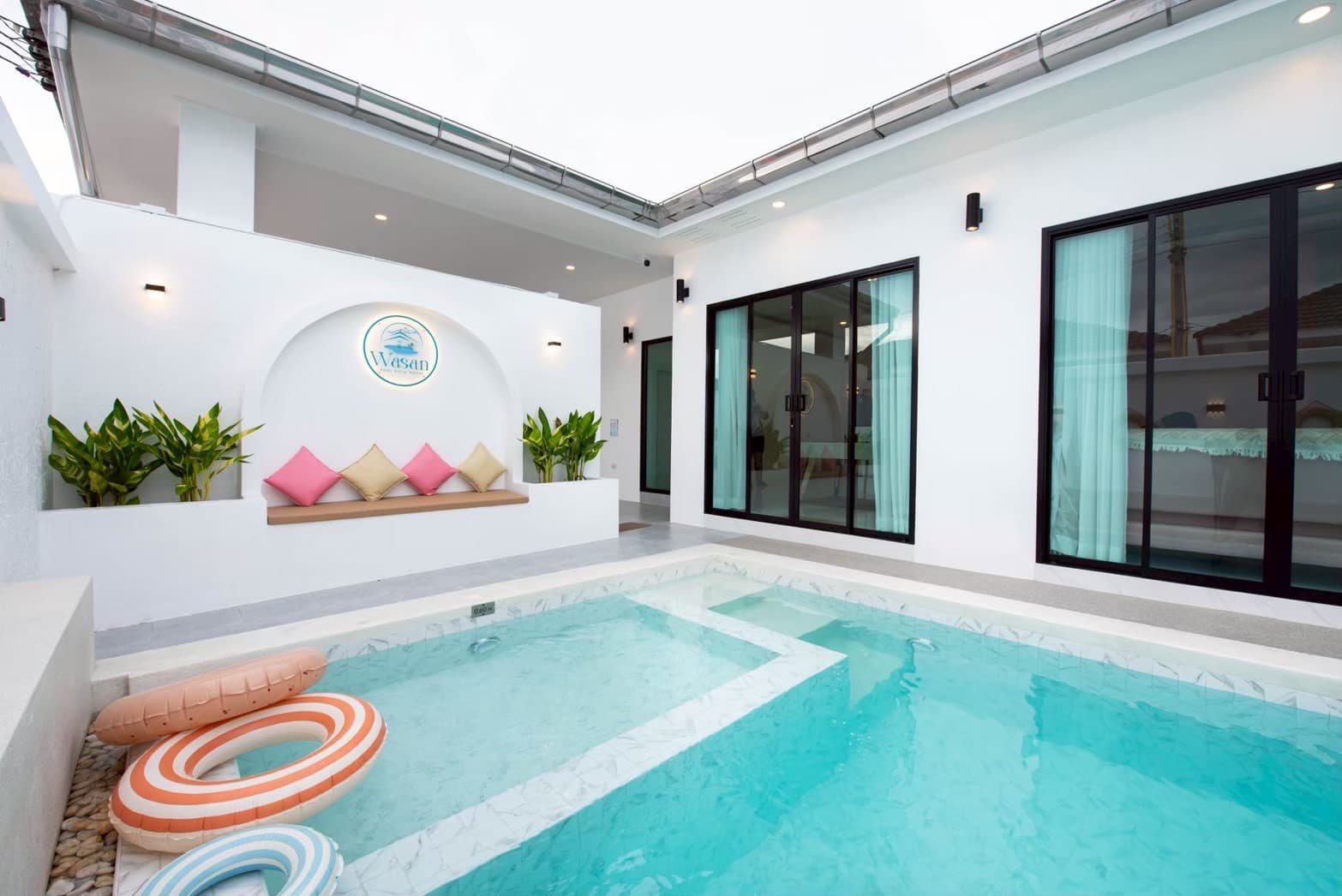 Wasan 1 pool Villa บริเวณภายนอก ชลบุรี, ห้วยใหญ่ รูปที่ 2