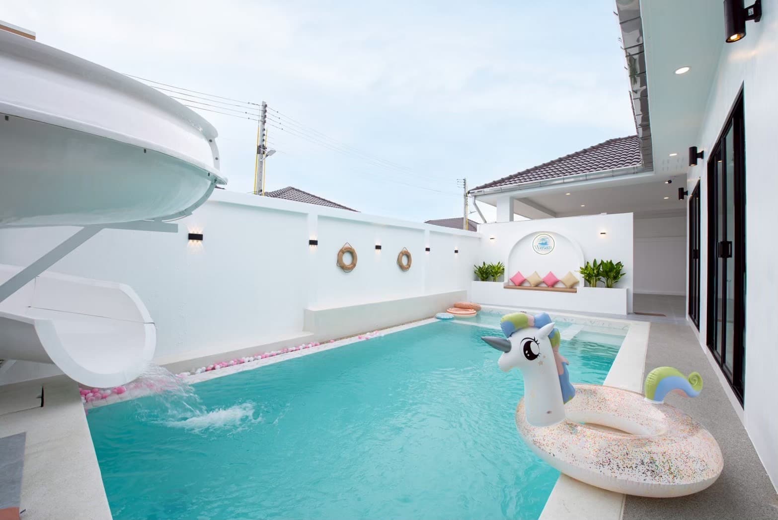 Wasan 1 pool Villa บริเวณภายนอก ชลบุรี, ห้วยใหญ่ รูปที่ 6