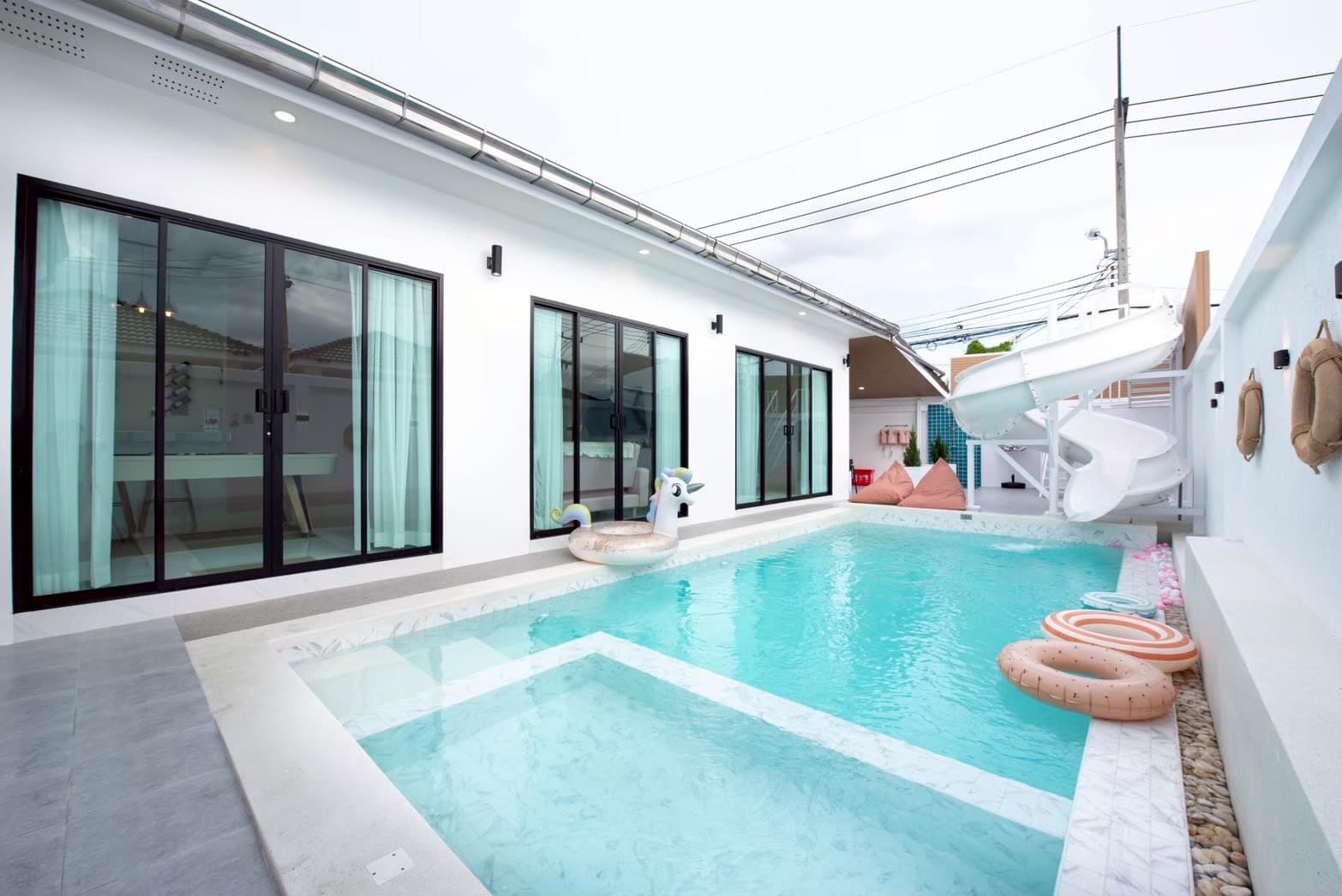 Wasan 1 pool Villa บริเวณภายนอก ชลบุรี, ห้วยใหญ่ รูปที่ 7