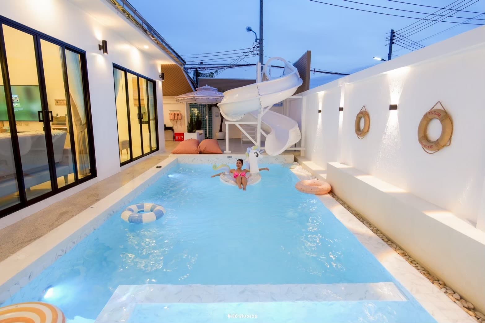Wasan 1 pool Villa บริเวณภายนอก ชลบุรี, ห้วยใหญ่ รูปที่ 13