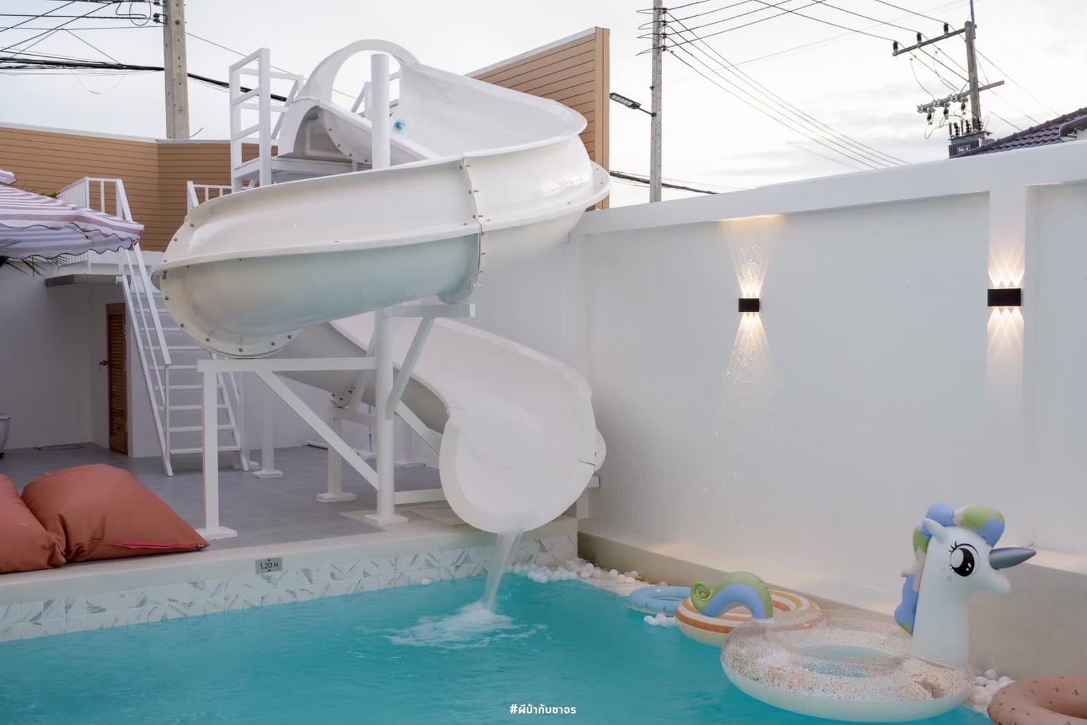 Wasan 1 pool Villa บริเวณภายนอก ชลบุรี, ห้วยใหญ่ รูปที่ 18
