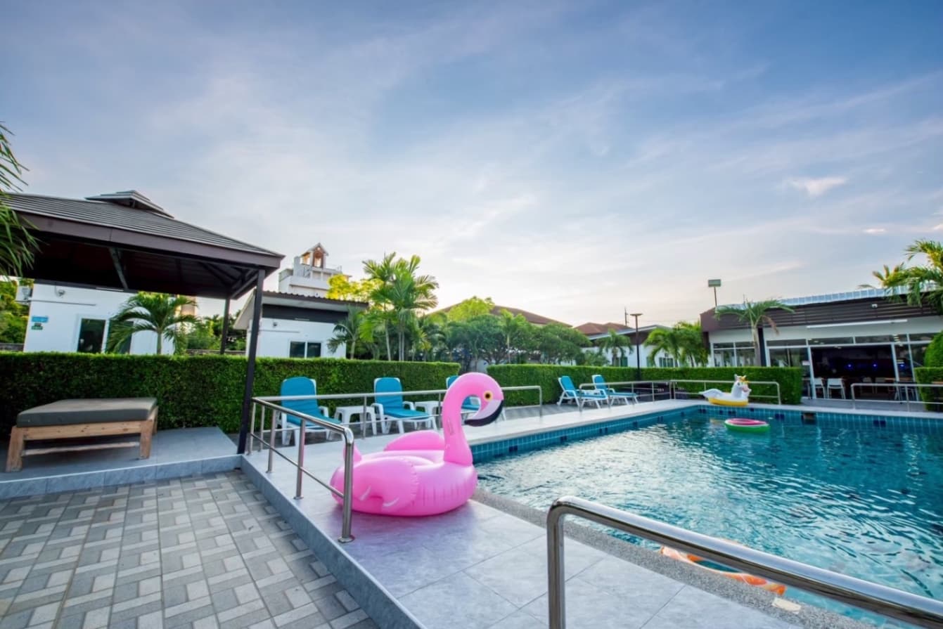 BLB pool villa บริเวณภายนอก ชลบุรี, พัทยา รูปที่ 12