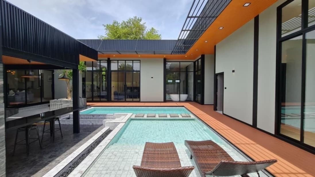 Kompletia pool villa exterior in Chon Buri, Sattahip, photo 11