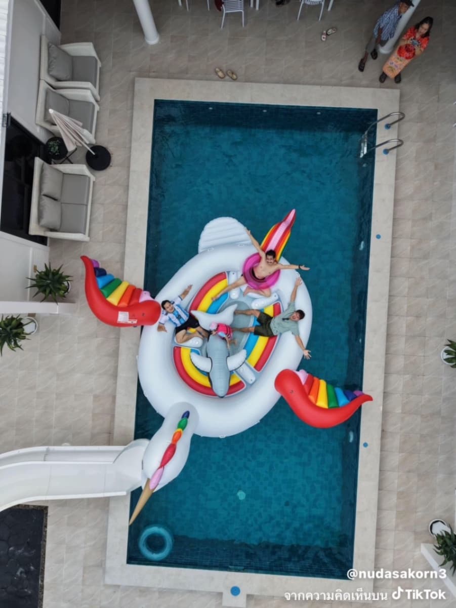 Seattle pool villa บริเวณภายนอก ชลบุรี, ห้วยใหญ่ รูปที่ 2