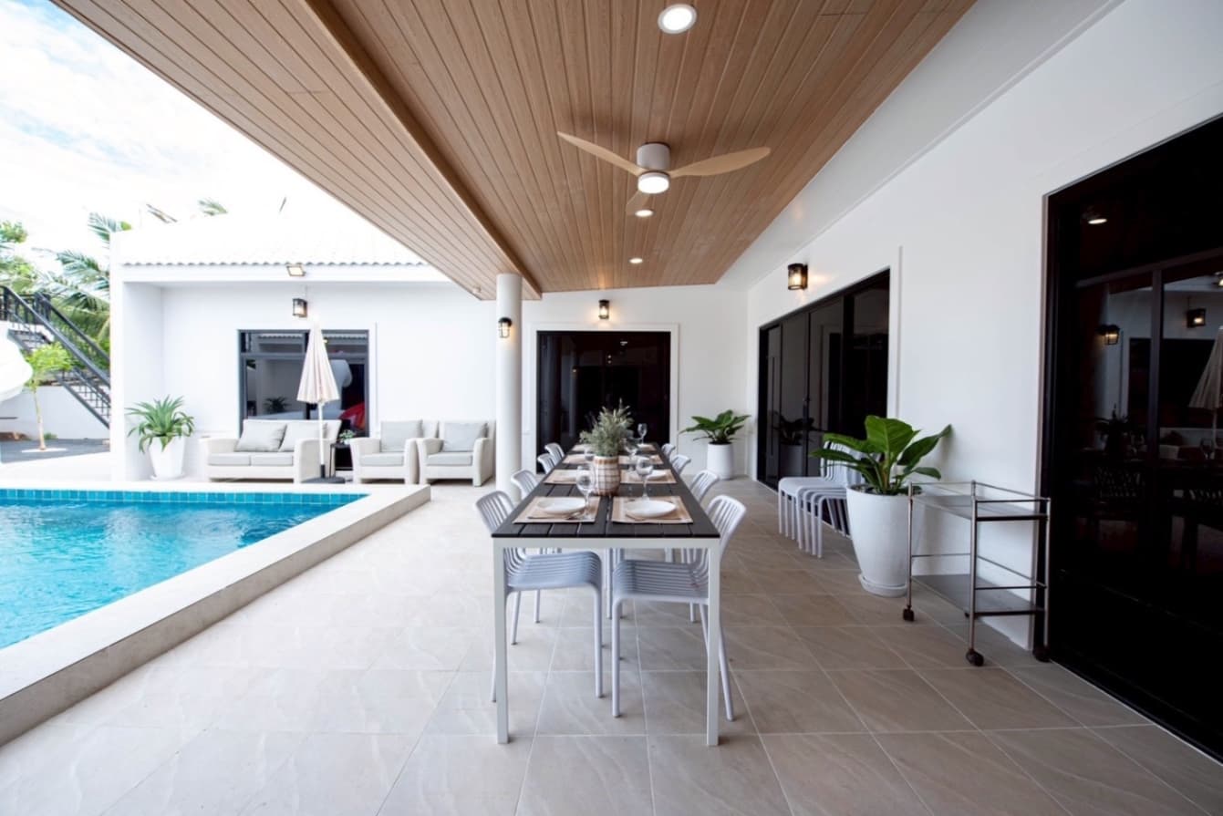 Seattle pool villa บริเวณภายนอก ชลบุรี, ห้วยใหญ่ รูปที่ 15