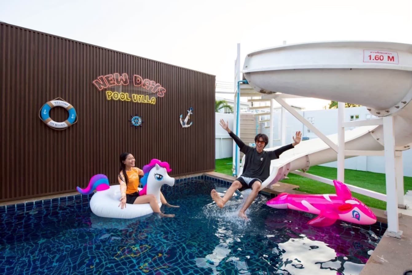 New day pool villa exterior in Chon Buri, Jomtien, photo 22