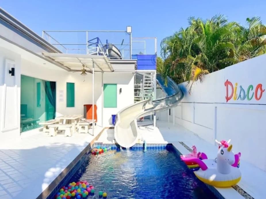 Disco pool villa บริเวณภายนอก ชลบุรี, จอมเทียน รูปที่ 3