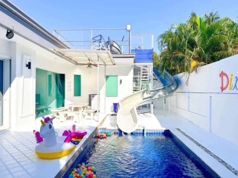 Disco pool villa บริเวณภายนอก ชลบุรี, จอมเทียน รูปที่ 6