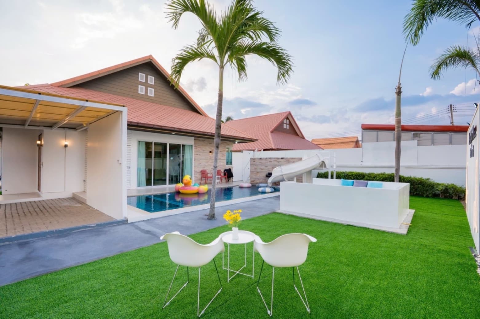 Wealthy house pool villa บริเวณภายนอก ชลบุรี, จอมเทียน รูปที่ 10