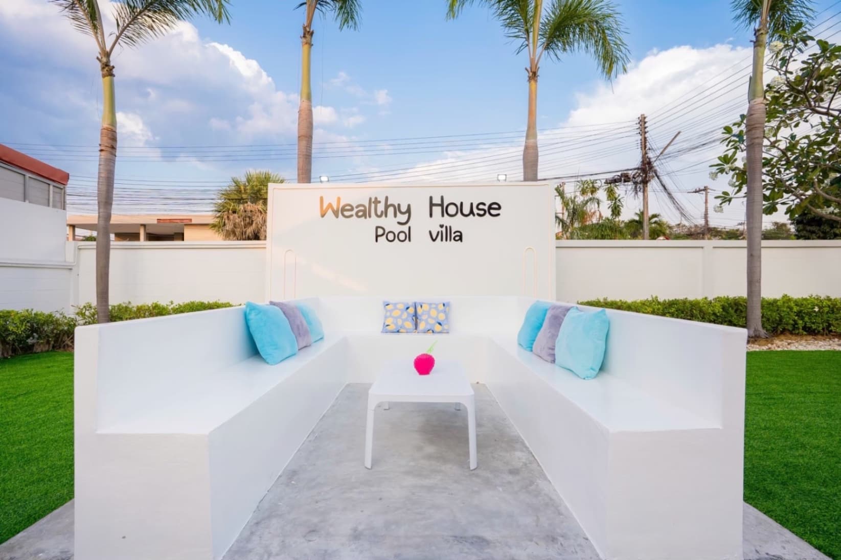 Wealthy house pool villa บริเวณภายนอก ชลบุรี, จอมเทียน รูปที่ 11