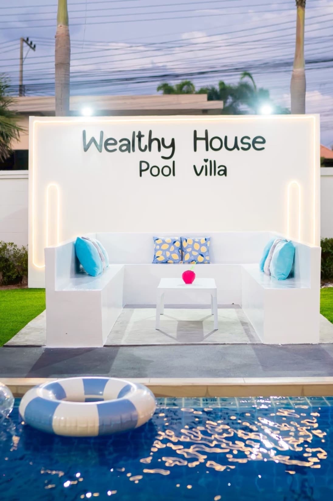 Wealthy house pool villa บริเวณภายนอก ชลบุรี, จอมเทียน รูปที่ 16