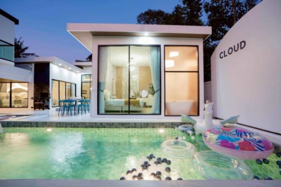 Cloud Pool Villa บริเวณภายนอก ชลบุรี, จอมเทียน รูปที่ 1
