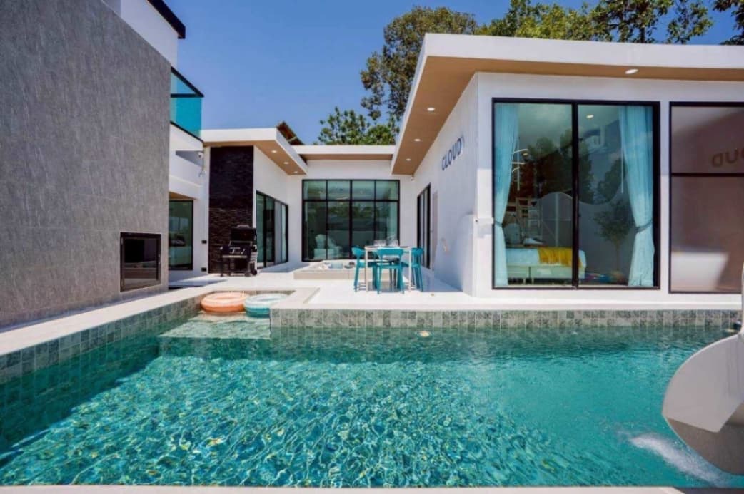 Cloud Pool Villa บริเวณภายนอก ชลบุรี, จอมเทียน รูปที่ 3