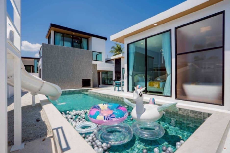 Cloud Pool Villa บริเวณภายนอก ชลบุรี, จอมเทียน รูปที่ 5