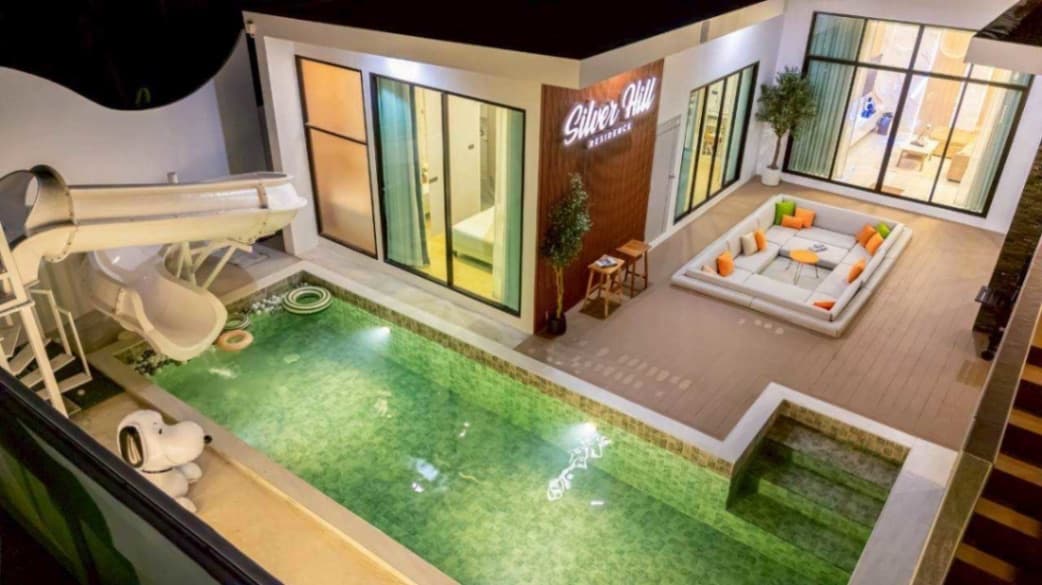 Silver Hill Pool Villa บริเวณภายนอก ชลบุรี, จอมเทียน รูปที่ 6