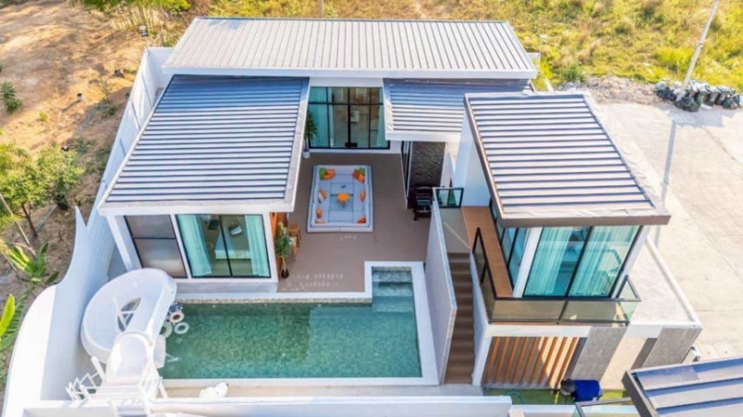 Silver Hill Pool Villa บริเวณภายนอก ชลบุรี, จอมเทียน รูปที่ 7