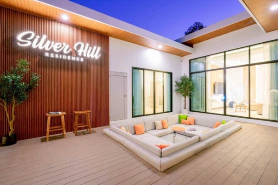 Silver Hill Pool Villa บริเวณภายนอก ชลบุรี, จอมเทียน รูปที่ 13