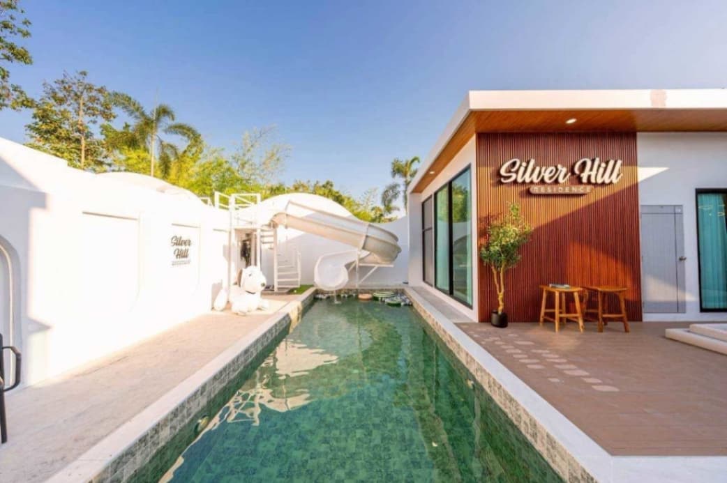 Silver Hill Pool Villa บริเวณภายนอก ชลบุรี, จอมเทียน รูปที่ 15