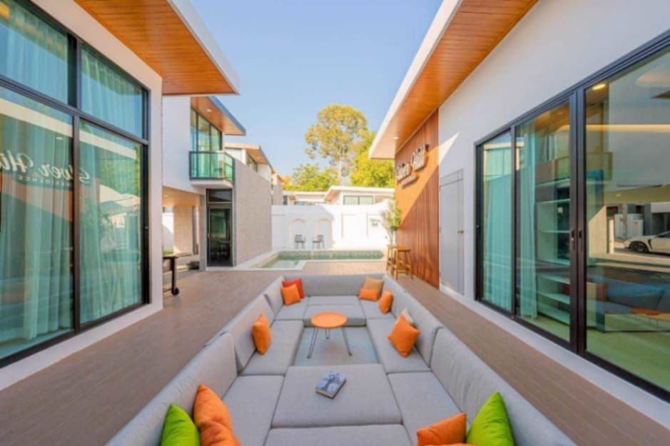 Silver Hill Pool Villa บริเวณภายนอก ชลบุรี, จอมเทียน รูปที่ 20