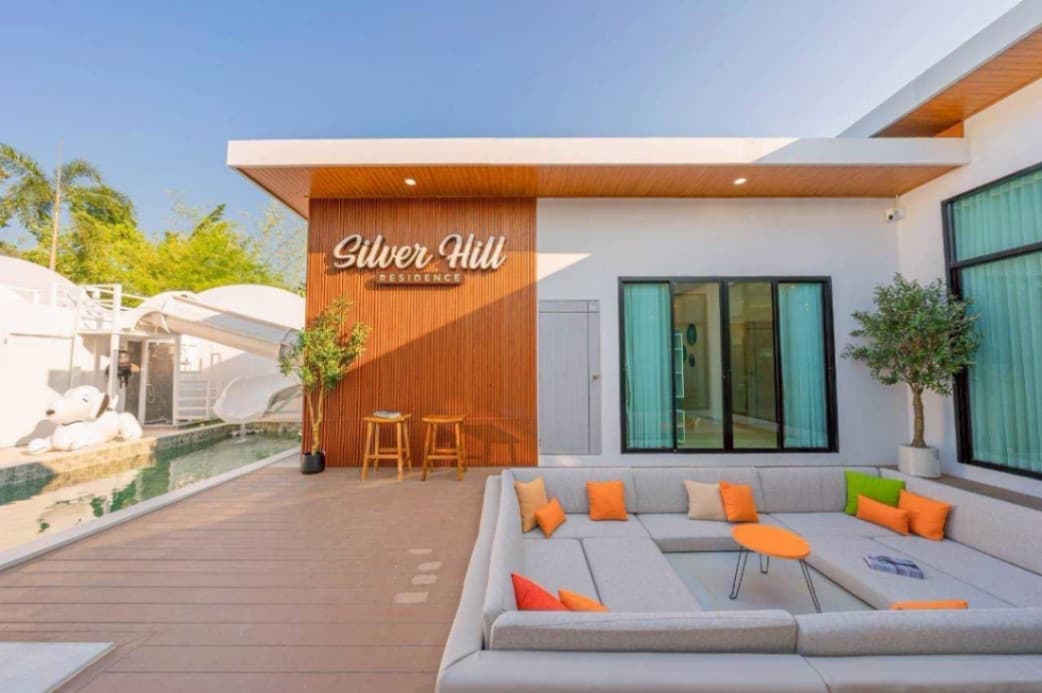 Silver Hill Pool Villa บริเวณภายนอก ชลบุรี, จอมเทียน รูปที่ 23