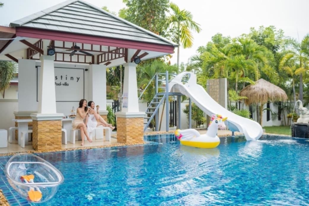 Destiny Pool Villa บริเวณภายนอก ชลบุรี, จอมเทียน รูปที่ 1