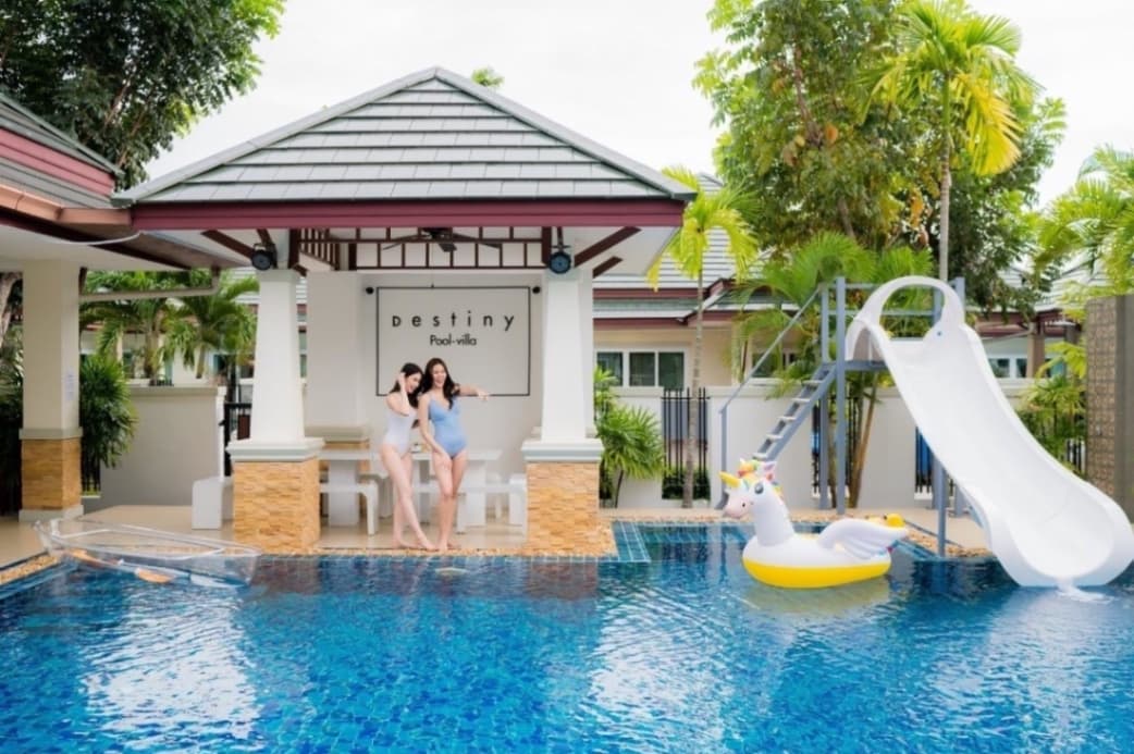 Destiny Pool Villa บริเวณภายนอก ชลบุรี, จอมเทียน รูปที่ 22