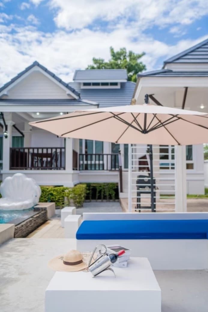 About A Beach Pool Villa บริเวณภายนอก ชลบุรี, บางเสร่ รูปที่ 14